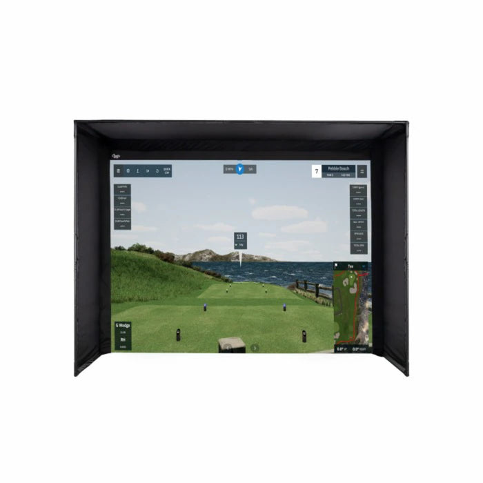 Carl's Place DIY Golf Simulator Enclosure Kit with Impact Screen 9x12